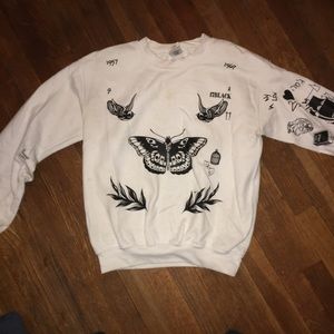 Harry Styles Tattoo Crewneck Sweatshirt